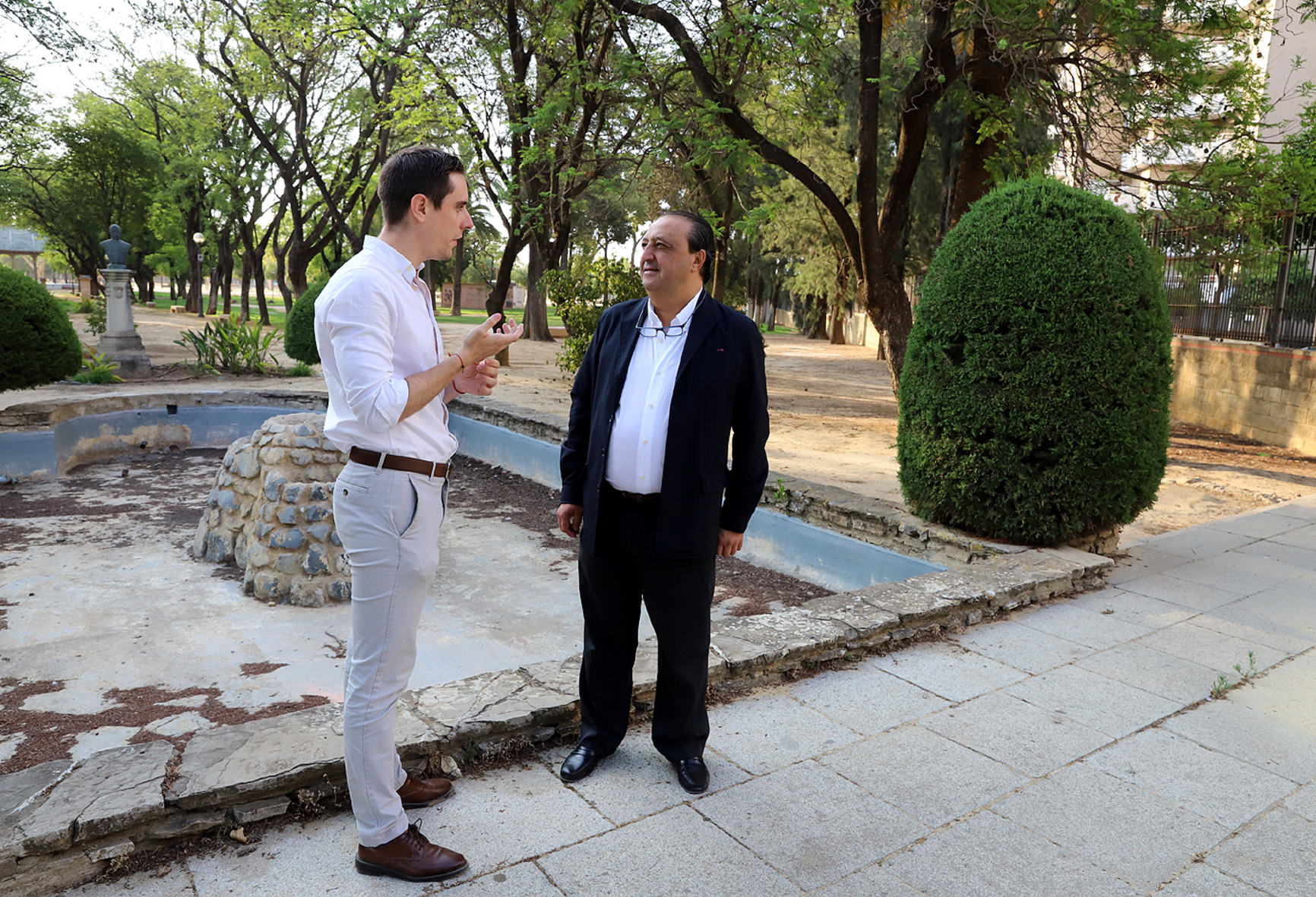 La Rosaleda ubicación del rastrillo de verano