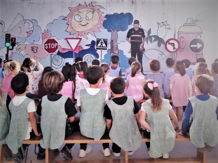 Educación vial al alumnado de Jerez