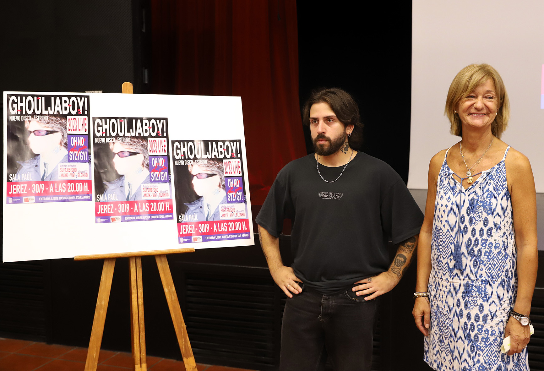 Presentación concierto Sala Paúl