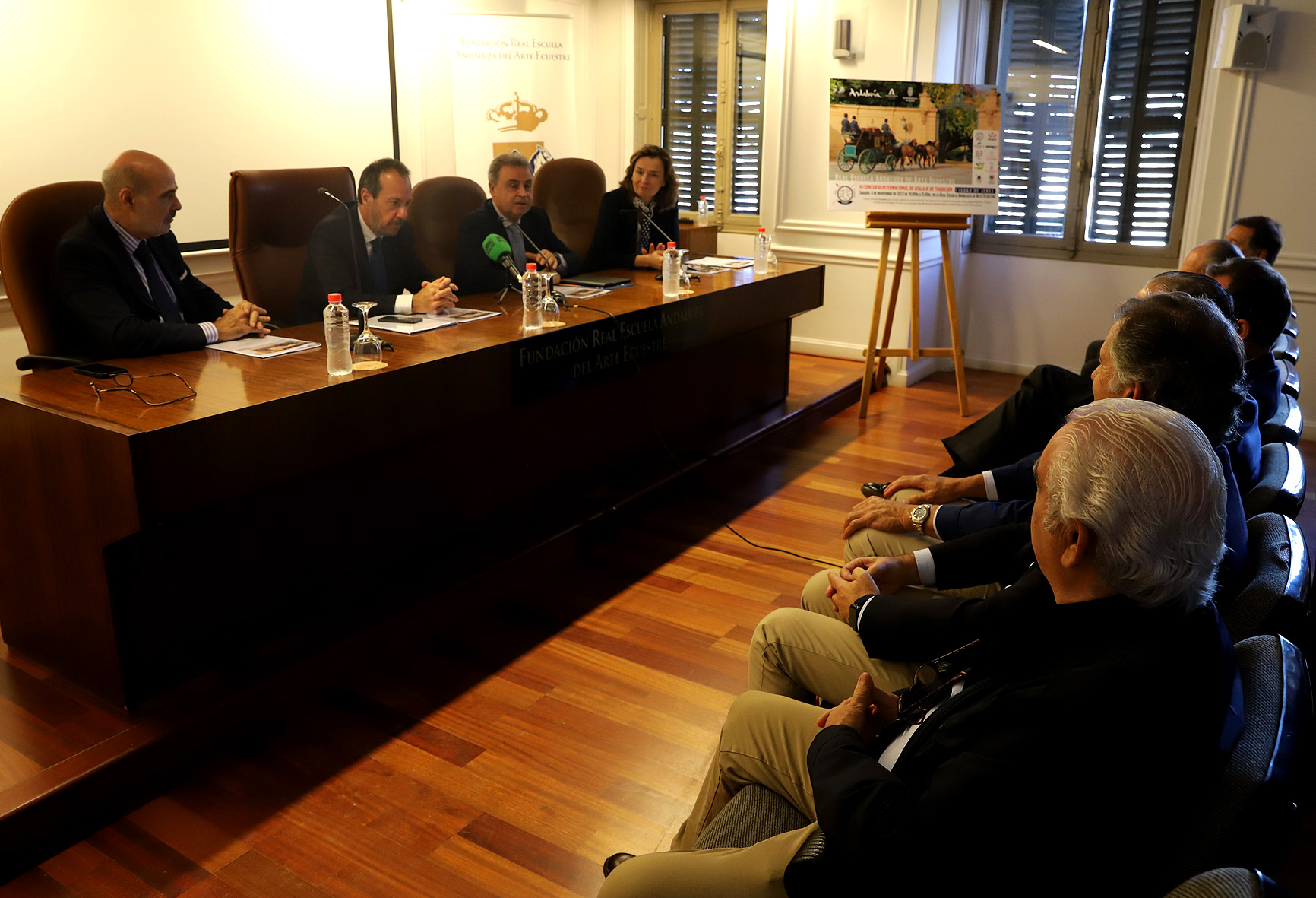 Rueda de prensa Real Escuela Arte Ecuestre