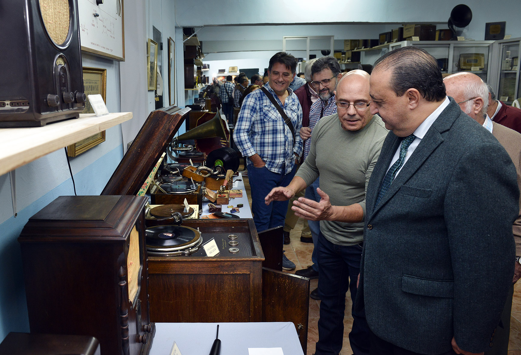 Exposición de radios antiguas