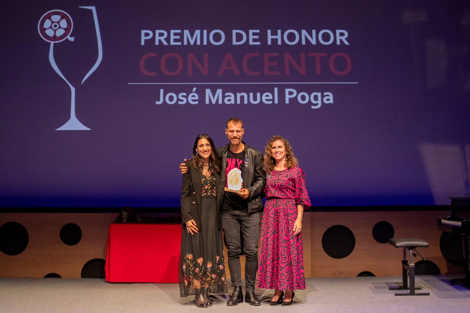 La delegada durante el Festival