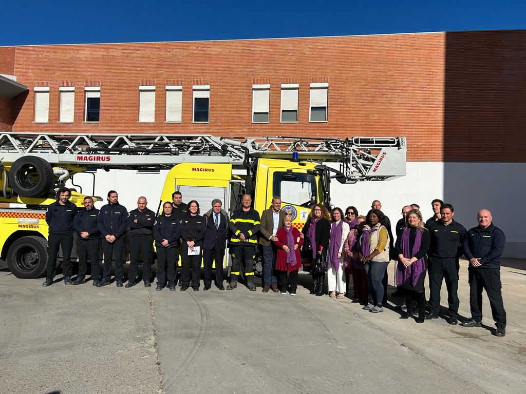Amadrinamiento camión de bomberos