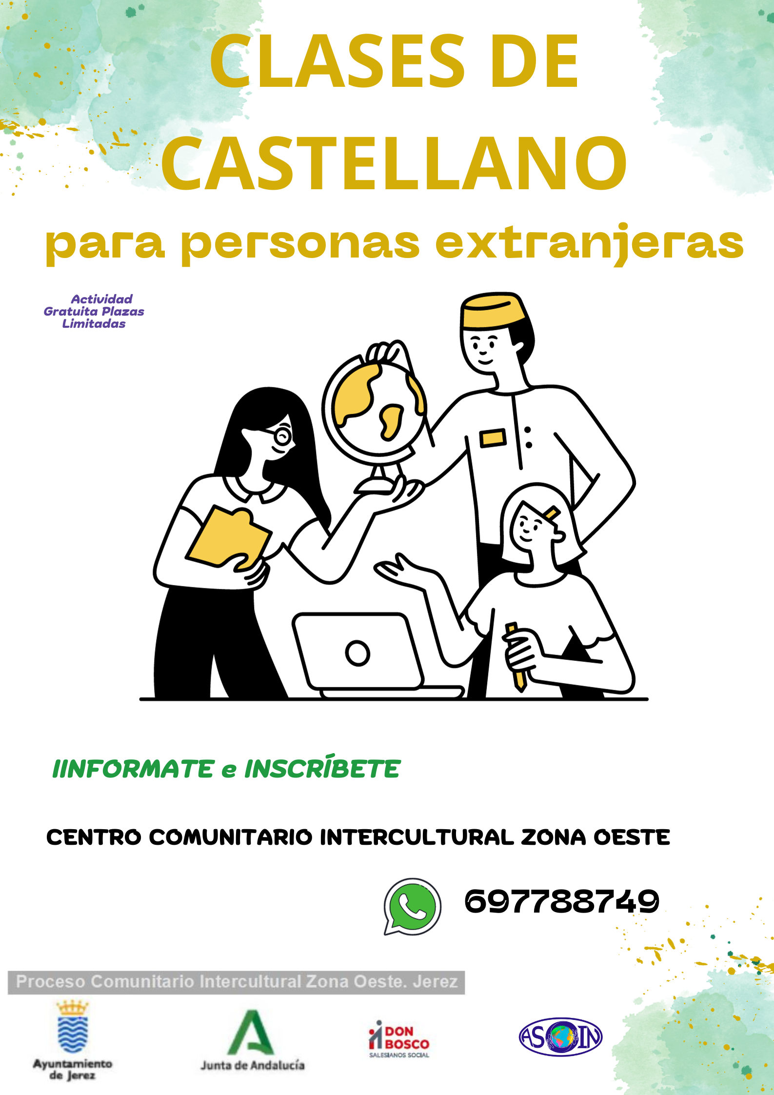 Clases idioma a inmigrantes