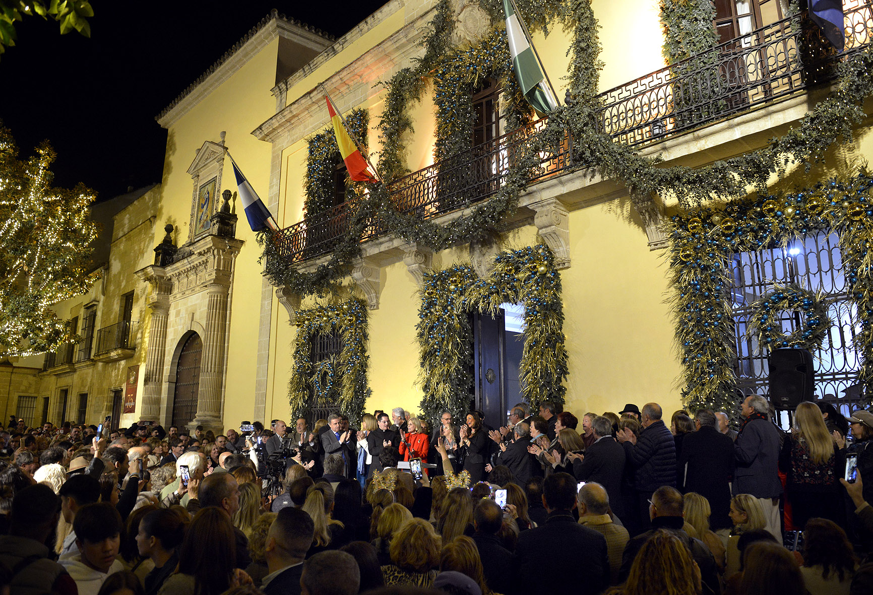 Inauguración Belén y decoración Ayuntamiento