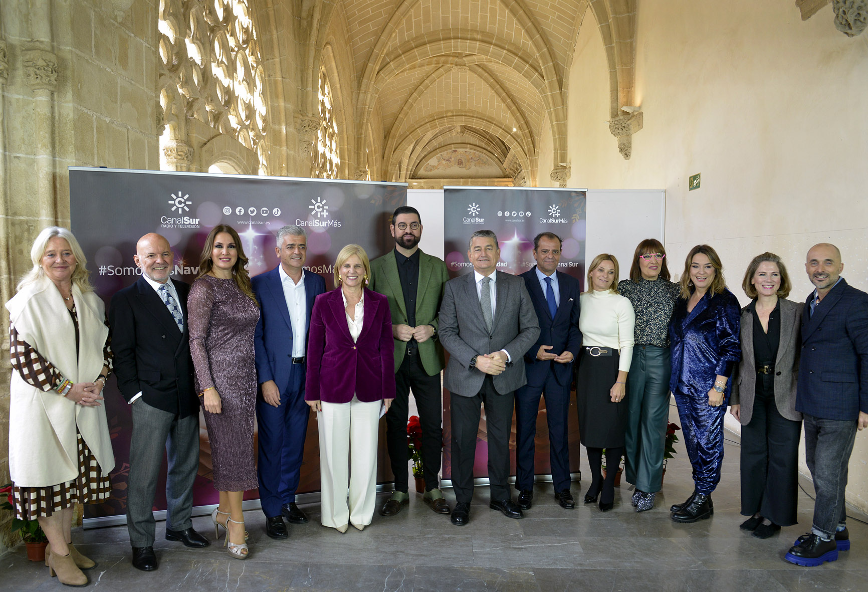 Alcaldesa presentación programación Navidad Canal Sur