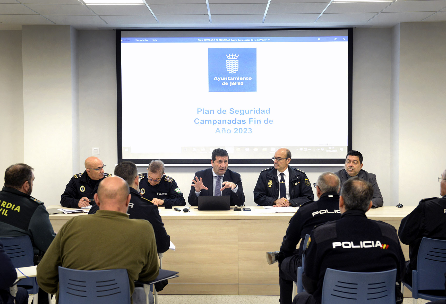 Plan de seguridad de las Campanadas fin de año 2023
