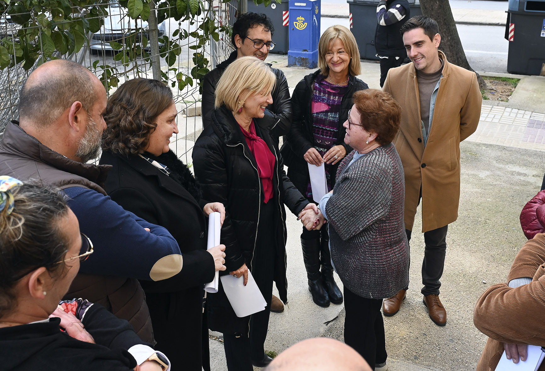 Visita obras en Plaza Venus