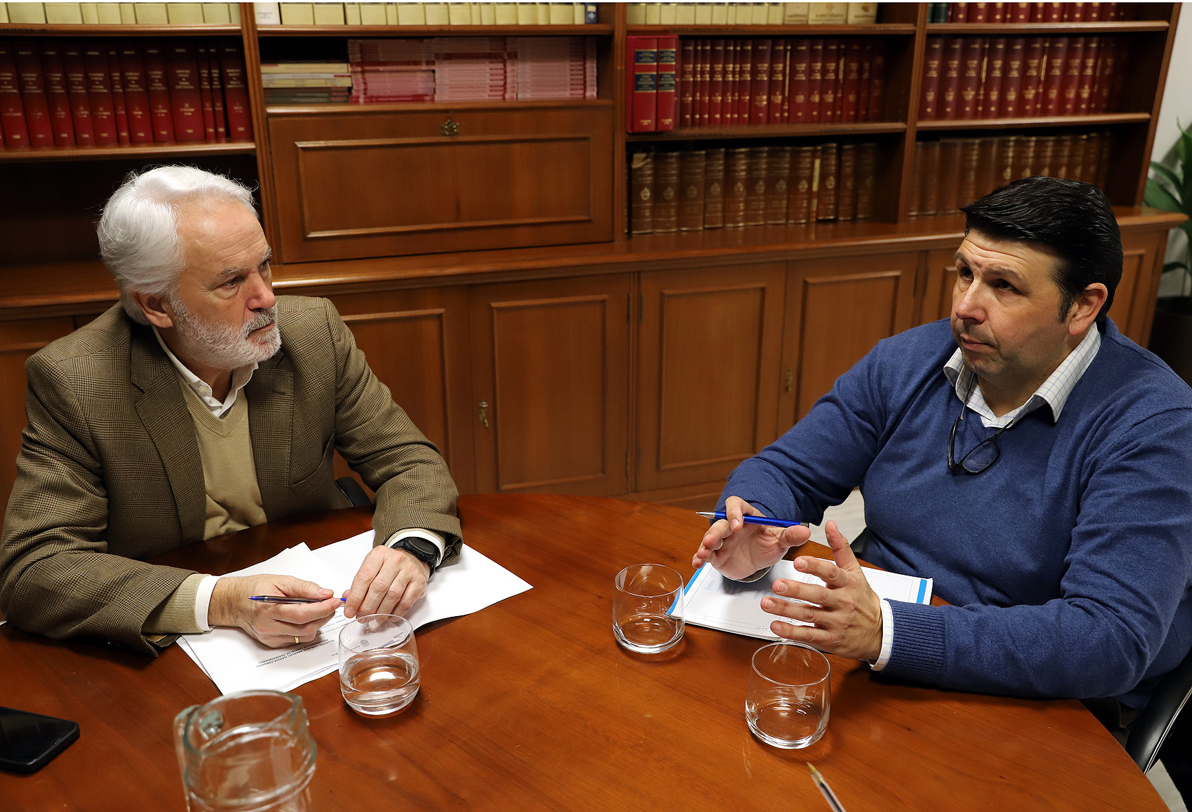 Reunión con la Unión de Hermandades