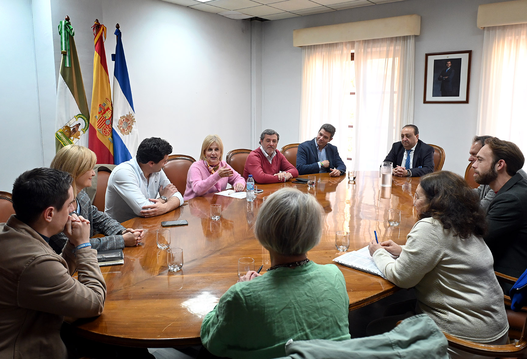 Alcaldesa se reúne con la Orquesta Álvarez Beigbeder