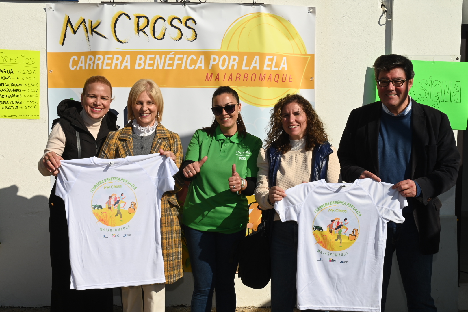 Alcaldesa asiste cross solidario Majarromaque