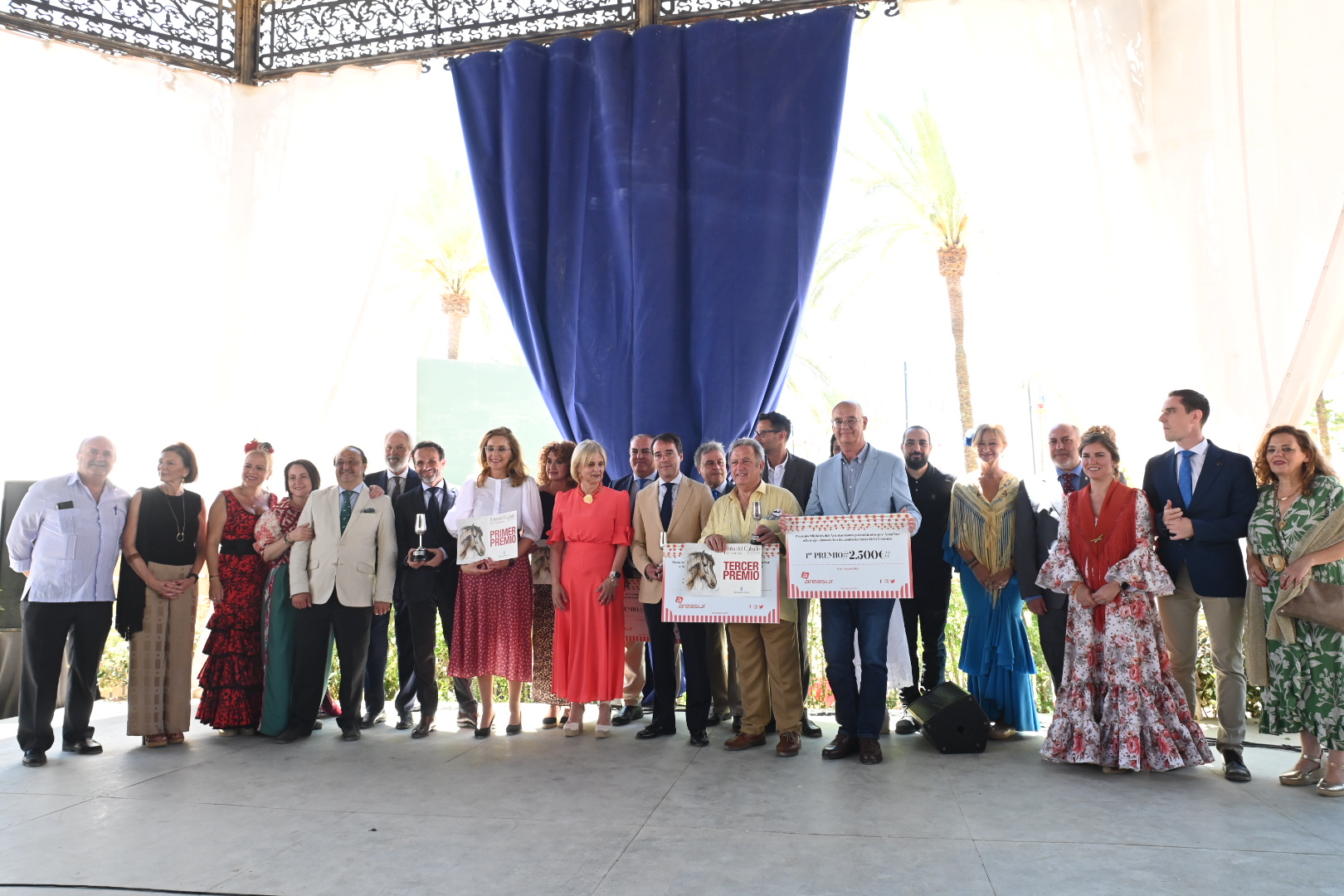 Alcaldesa entrega Premios Casetas ganadoras Feria