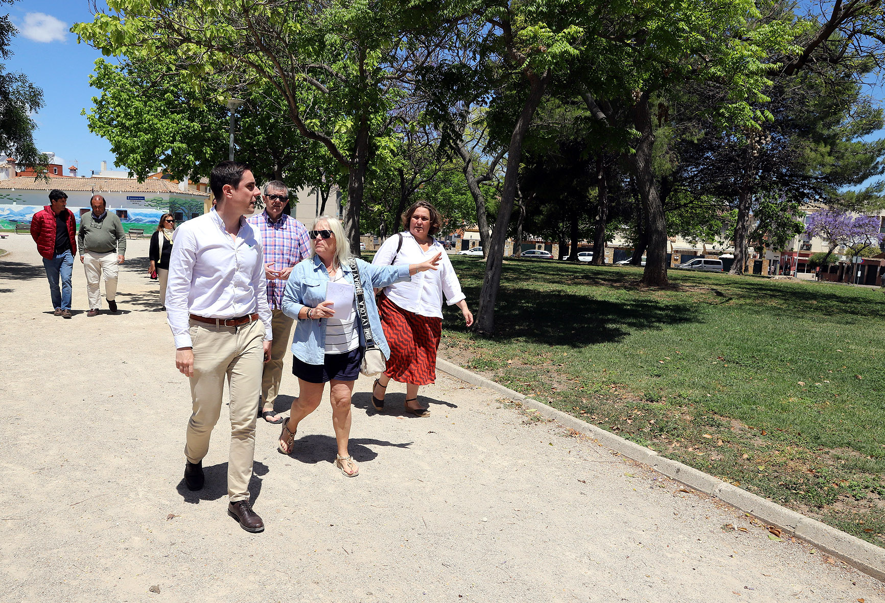 Jaime Espinar y Belén de la Cuadra visitan Sector 10