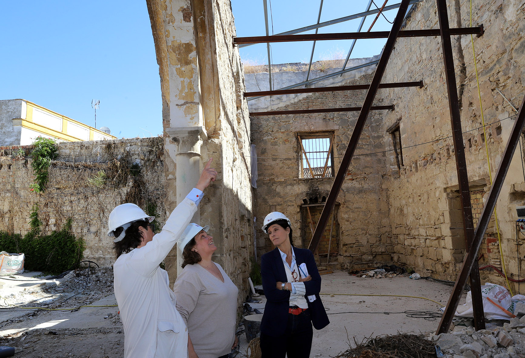 Obras recuperación Palacio Riquelme