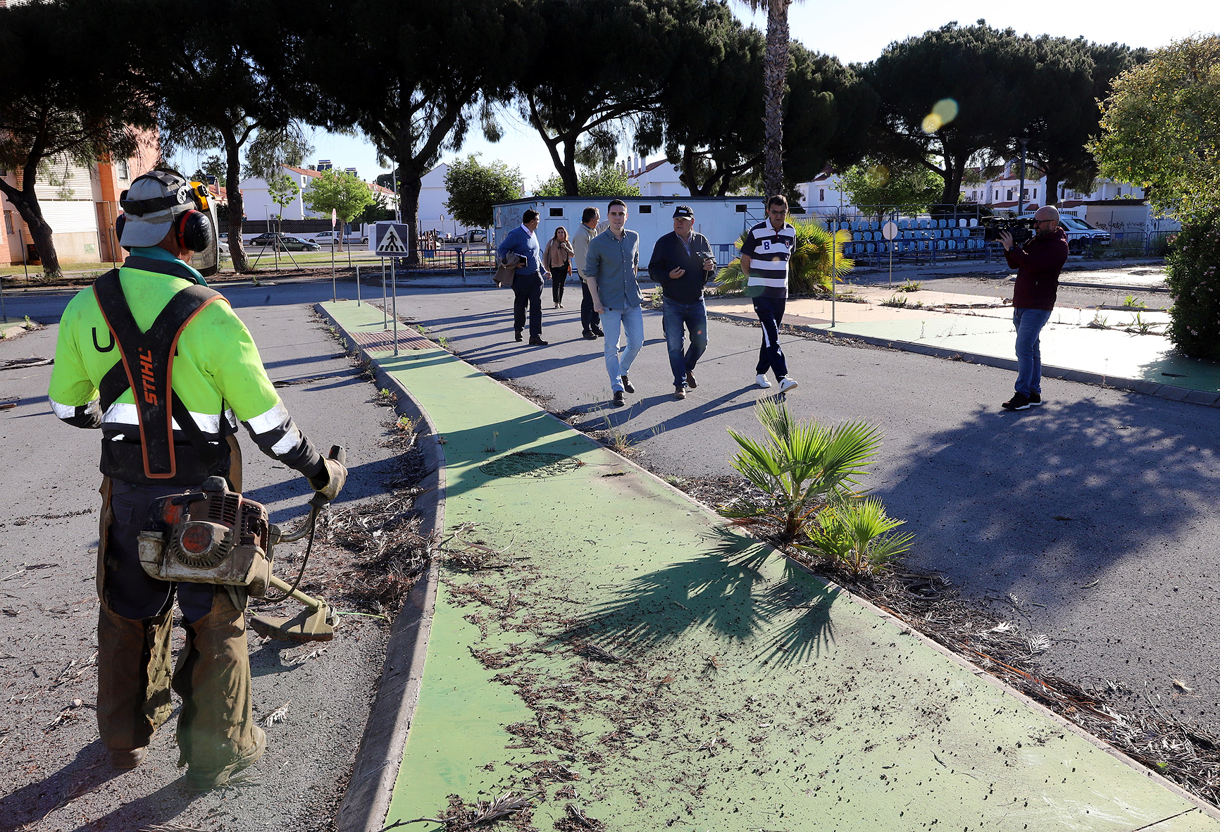 Visita al parque infantil de tráfico