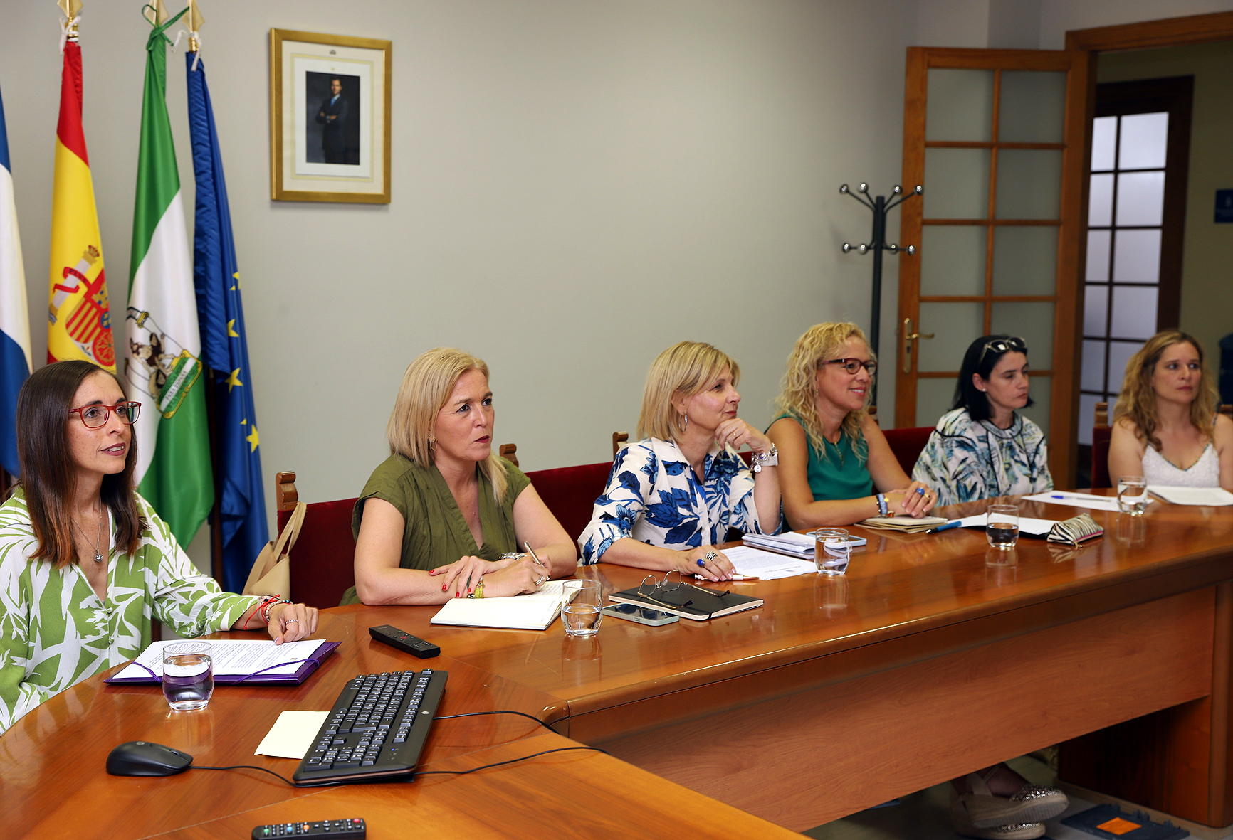 La alcaldesa reunión asociaciones de enfermedades raras