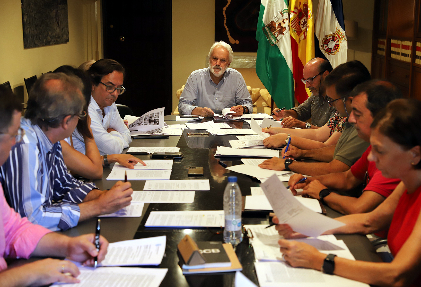 Fotografía de la reunión