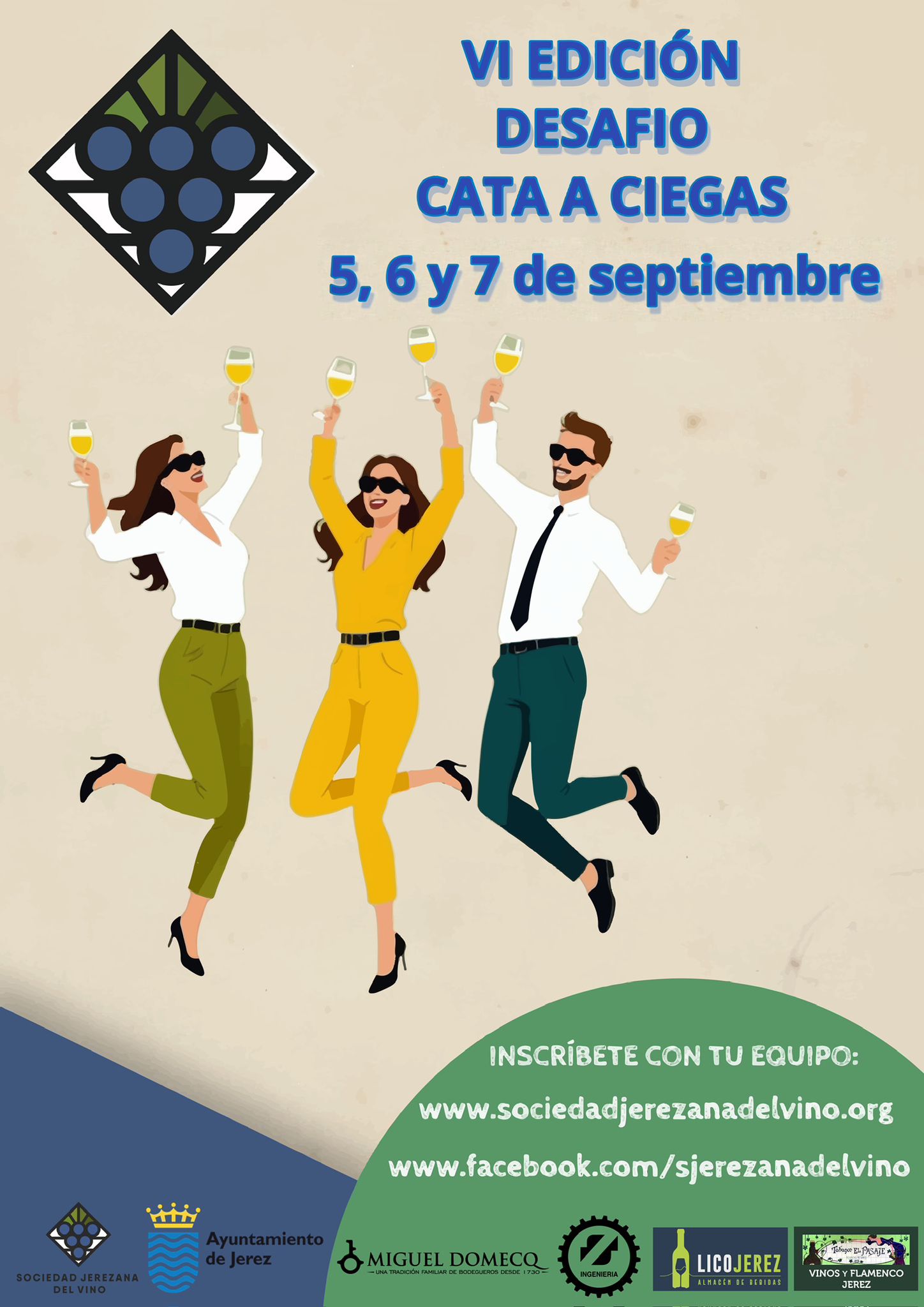 Cartel Desafío Cata a Ciegas