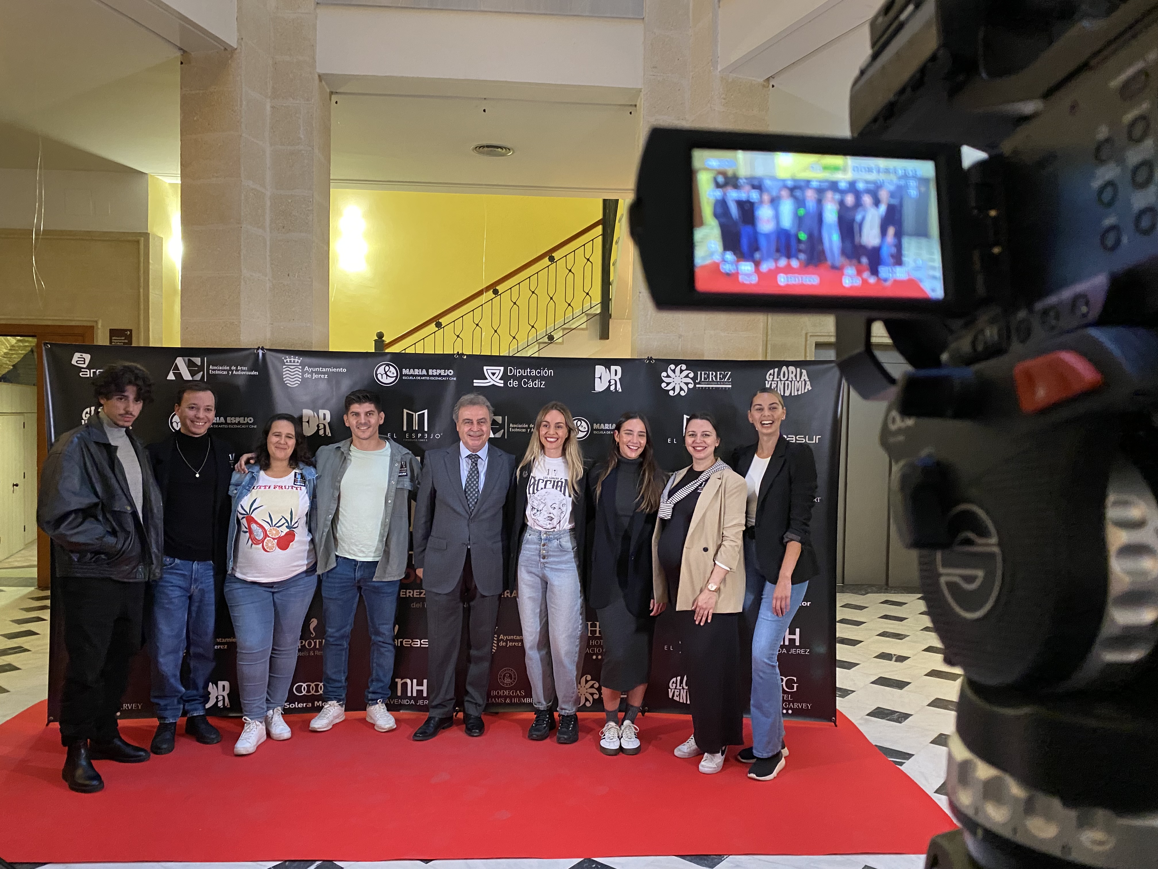 Archivo. Antonio Real asiste inauguración Festival con Acento
