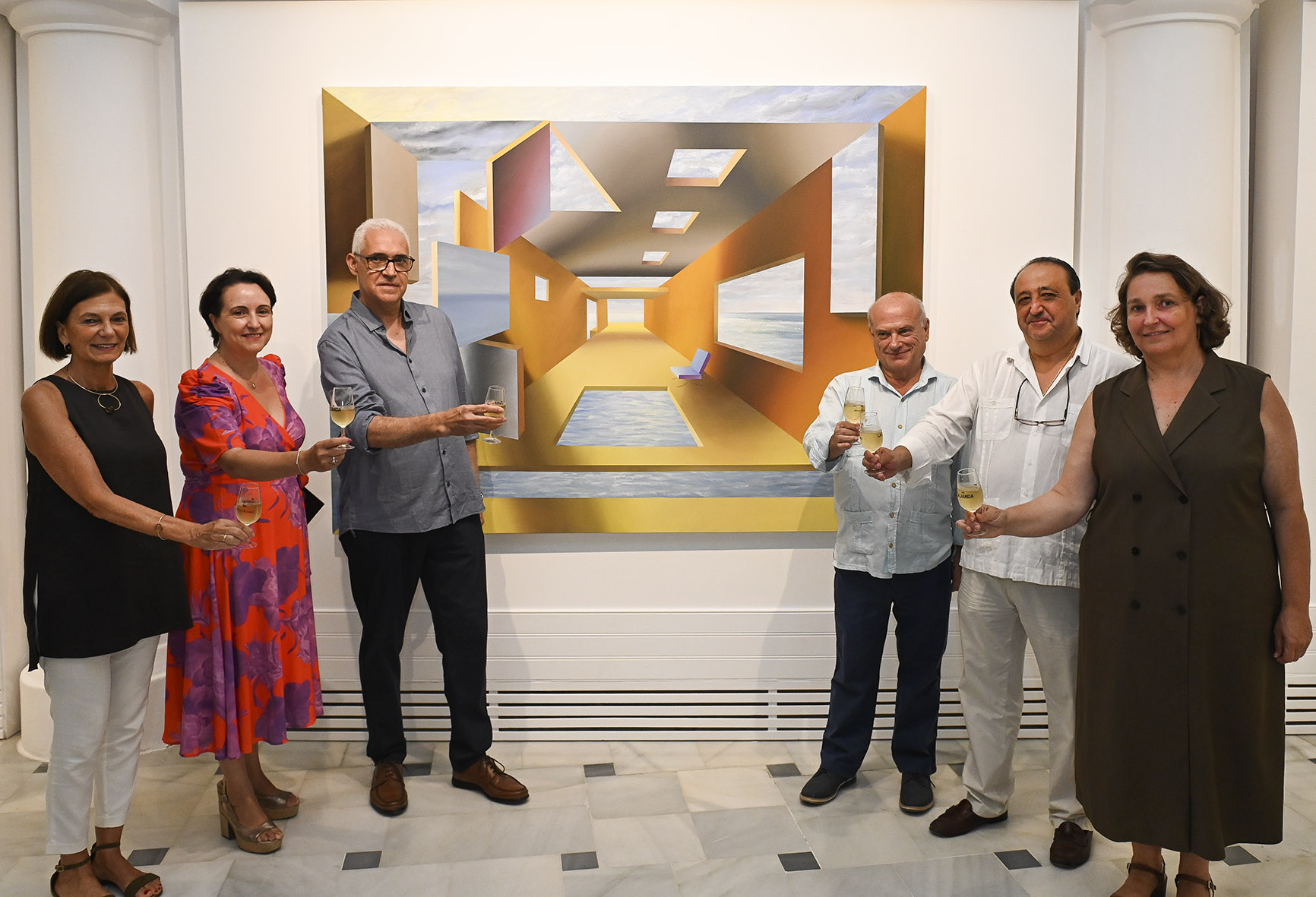 Francisco Zurita inaugura exposición en Sala Pescadería Vieja