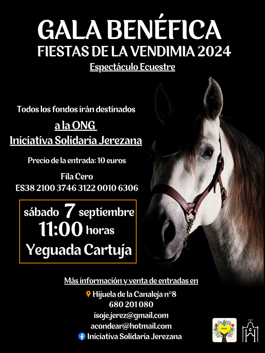 Cartel Gala ecuestre