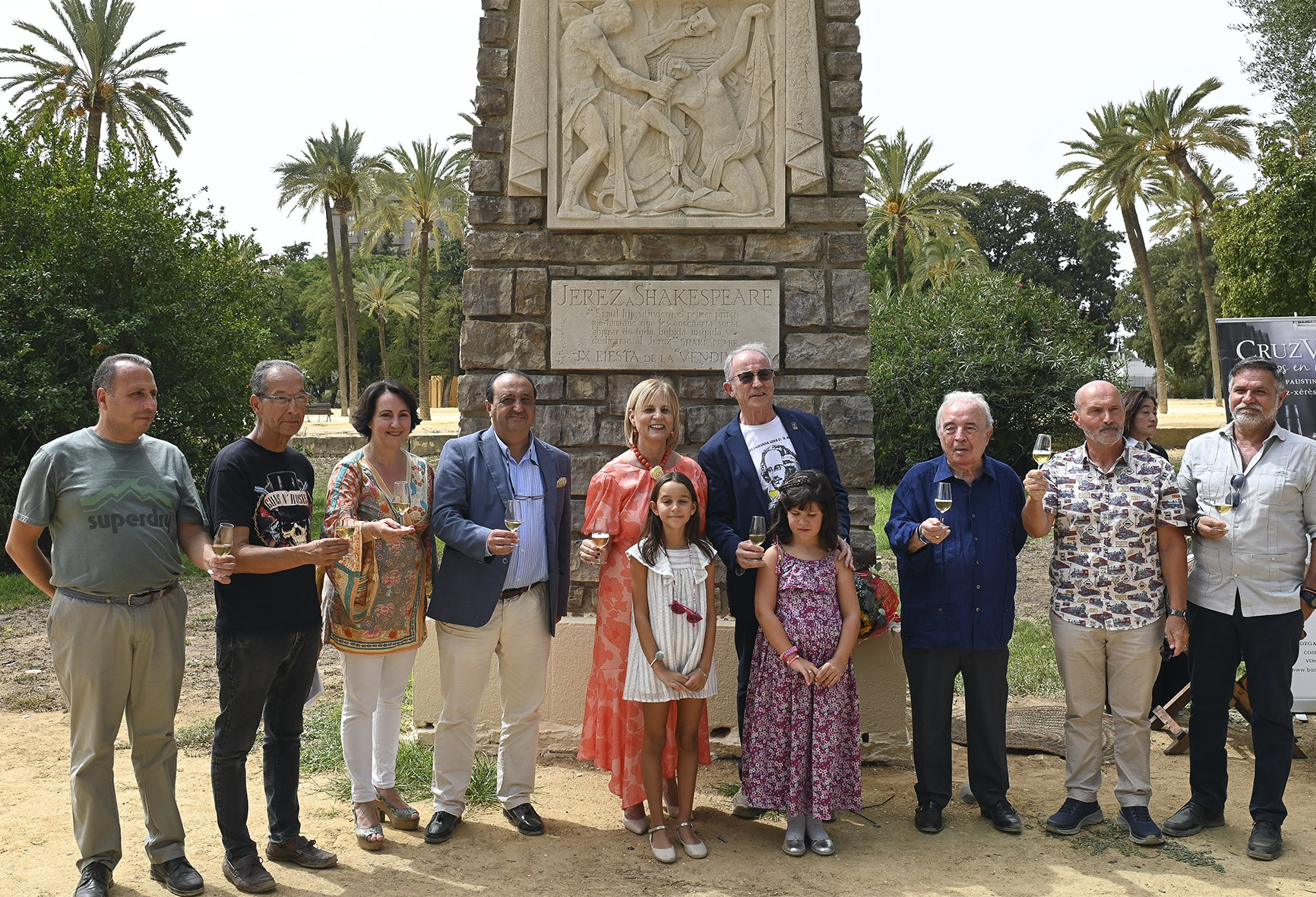 Alcaldesa asiste al homenaje a Williams Shakespeare