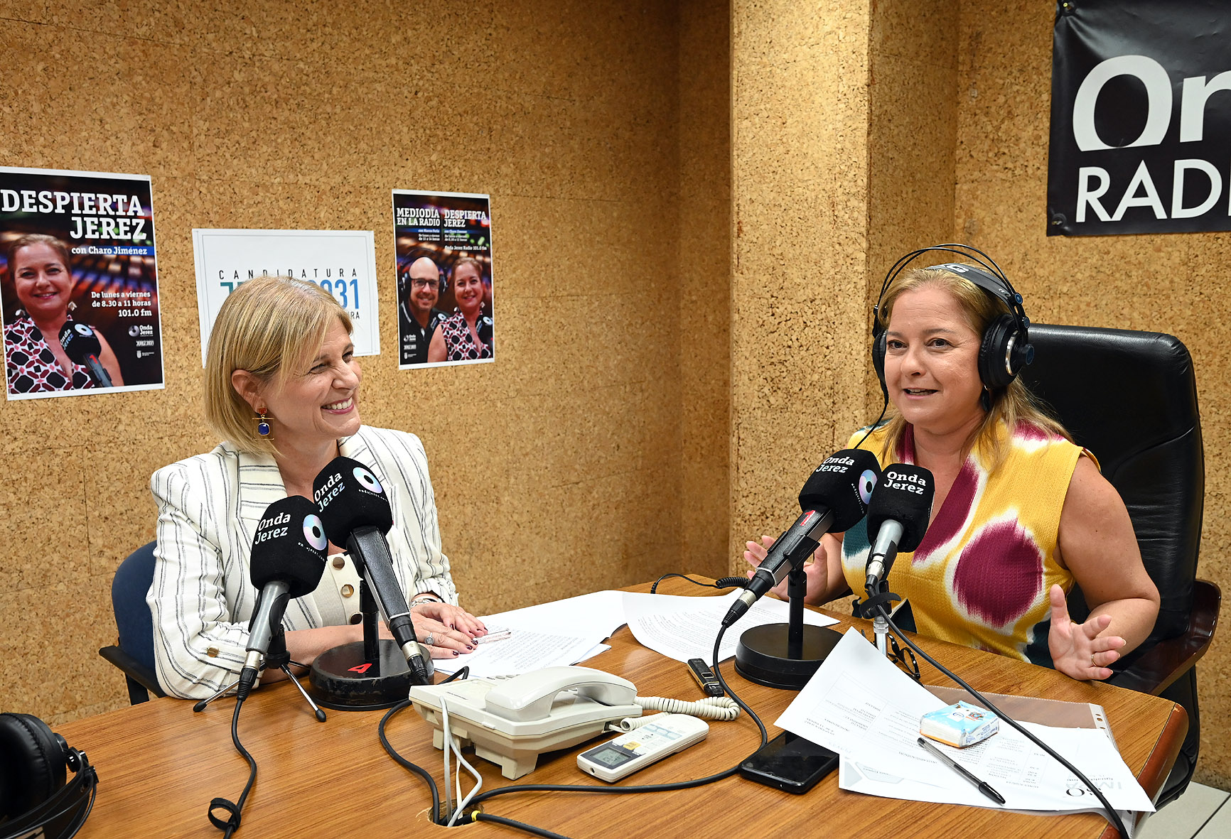 Alcaldesa es entrevistada en Onda Jerez radio