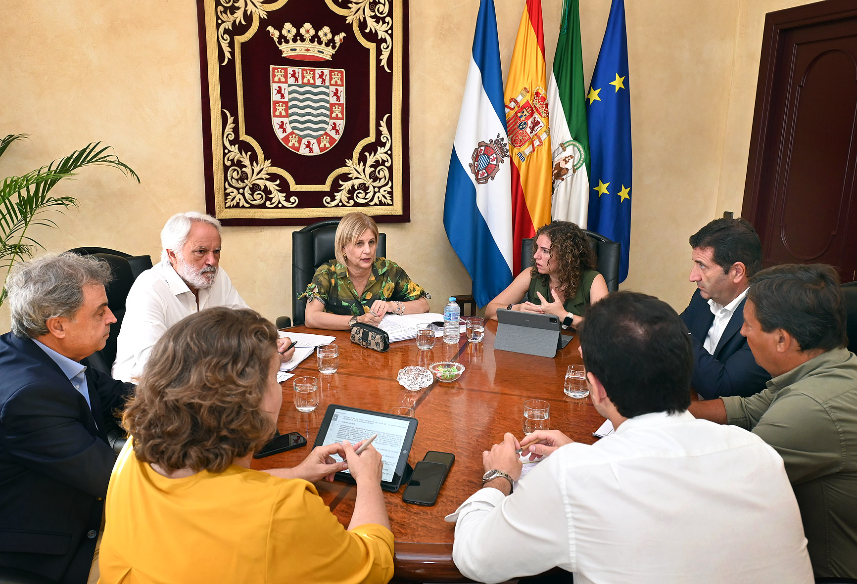 Archivo. Alcaldesa preside Junta de Gobierno Local
