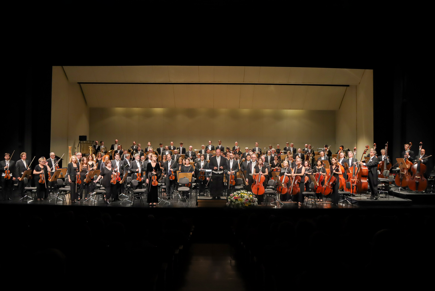 Fotografía de la orquesta