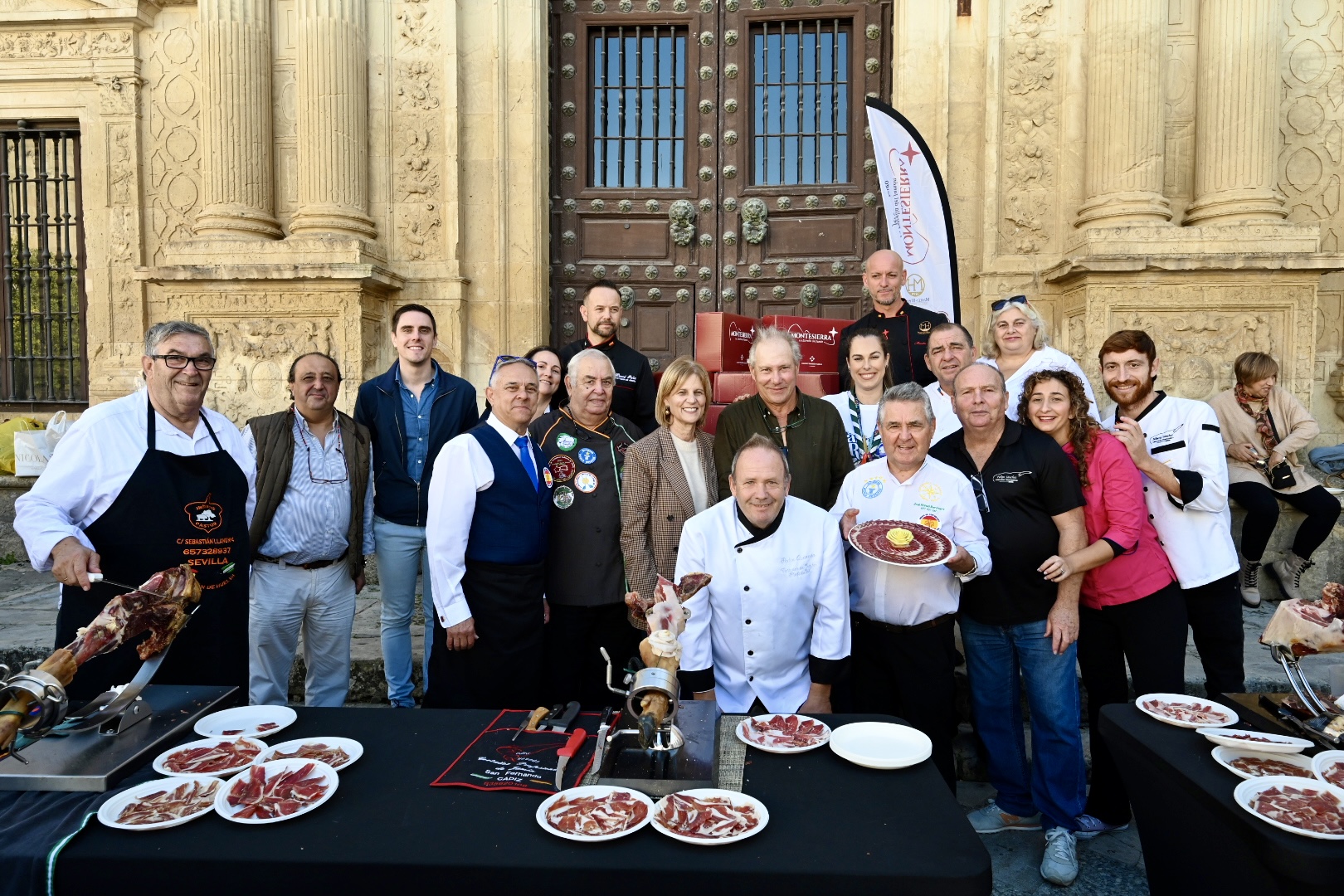 Cortadores de jamón solidarios
