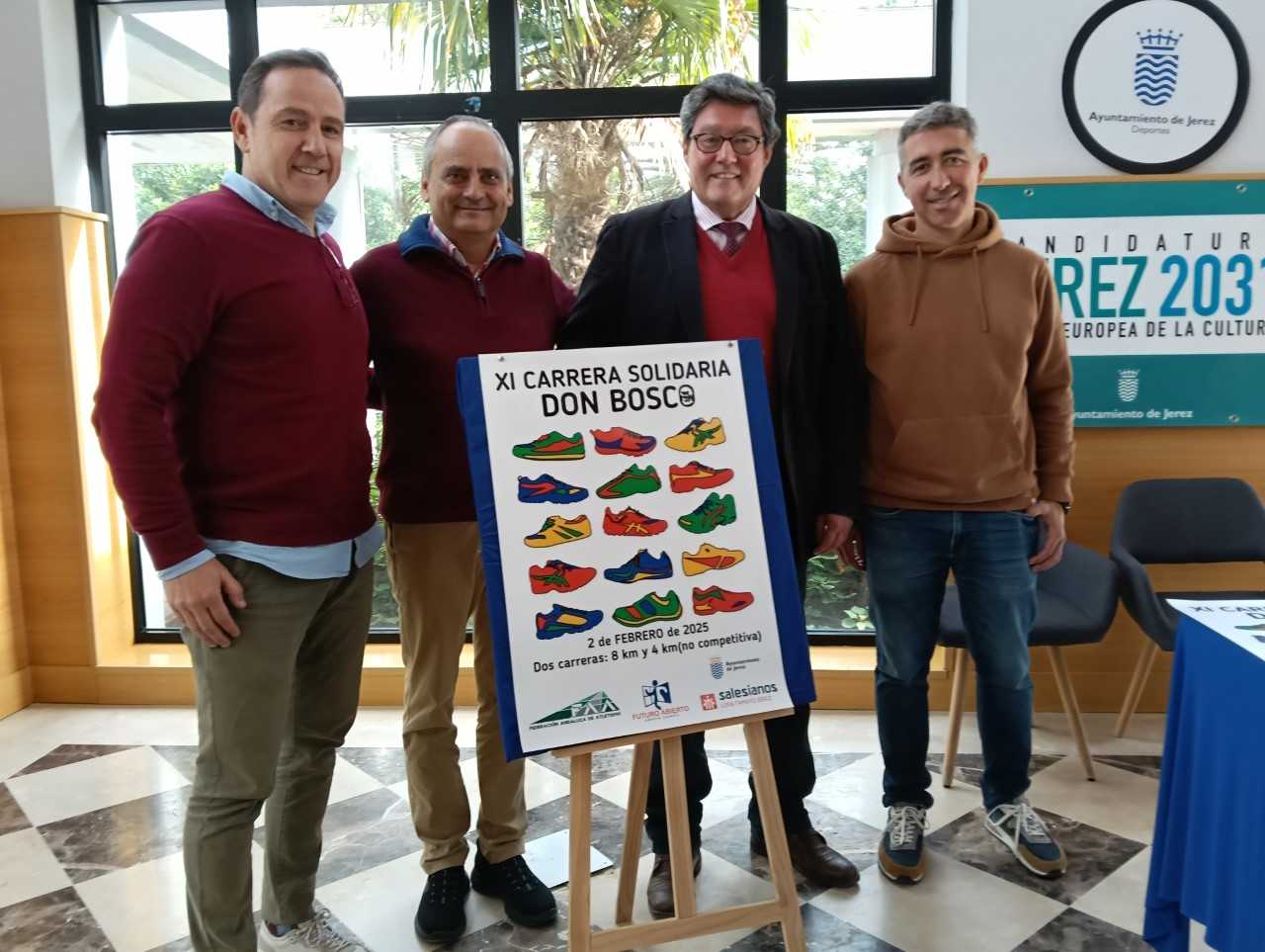 El delegado durante la presentación de la carrera
