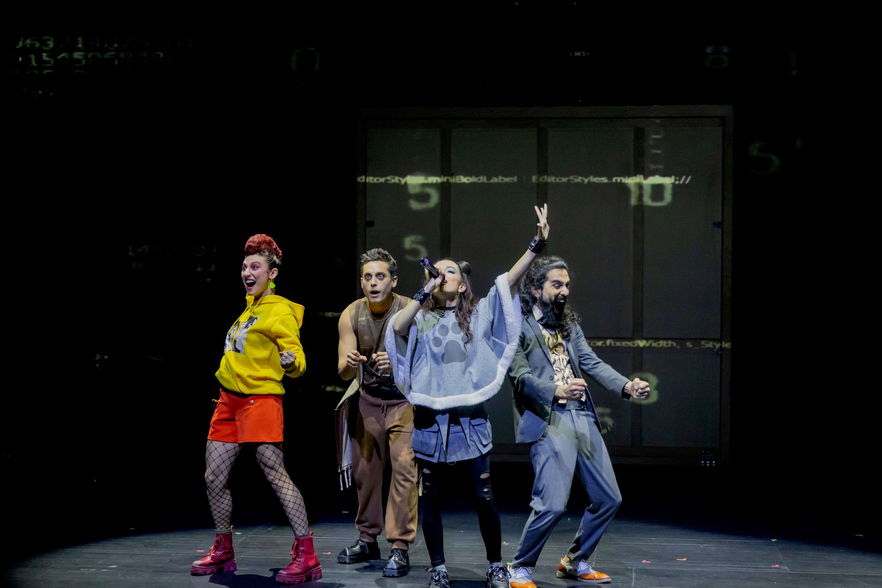 Fotografía de un momento de la obra teatral