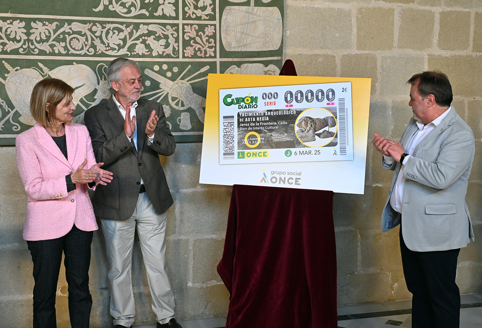 El cupón de la Once del 6 de marzo está dedicado al Yacimiento de Asta Regia