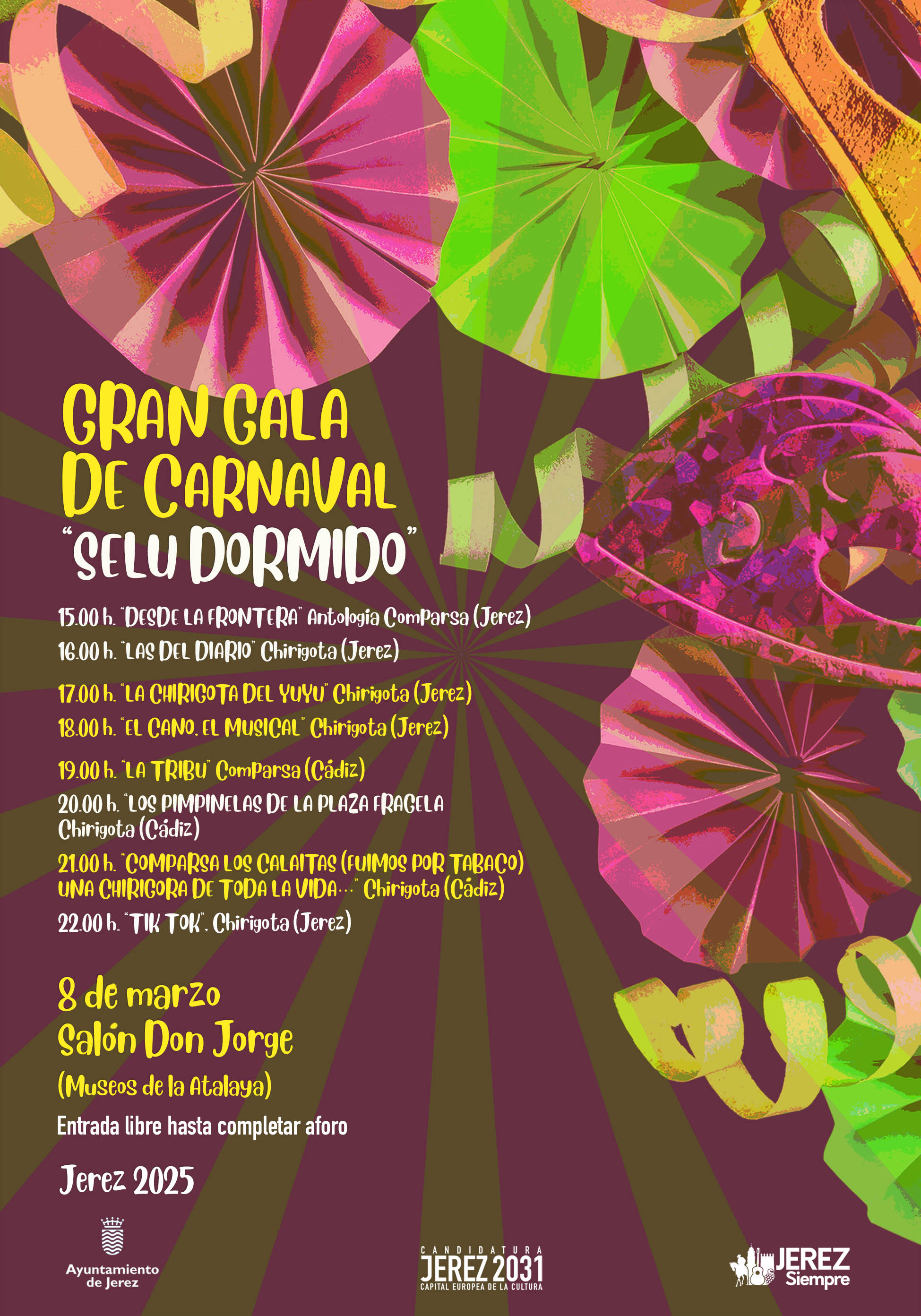 Cartel de la actividad
