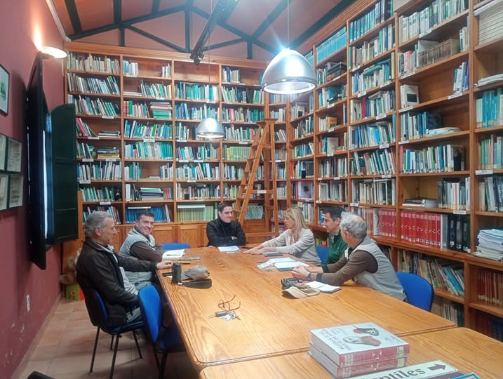 Jaime Espinar durante la reunión preparatoria del Simposio