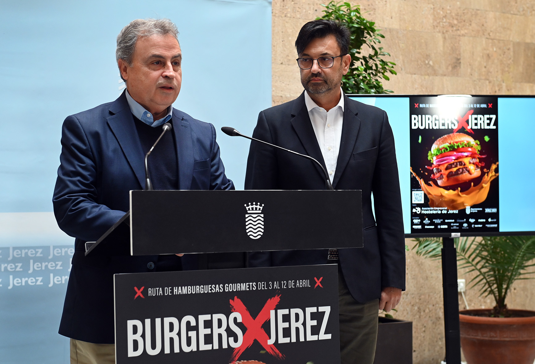 Antonio Real en la presentación de la Ruta