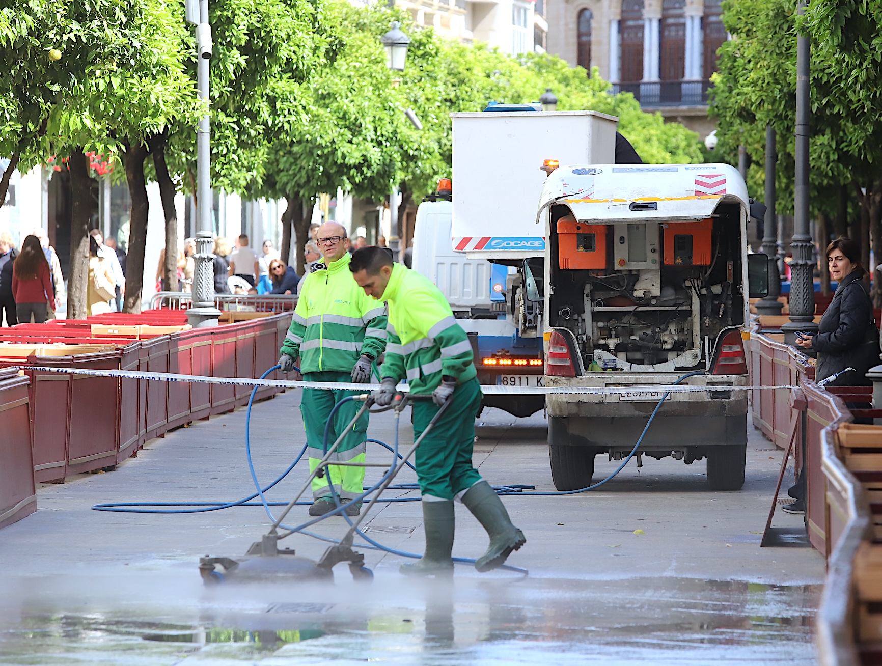 El Ayuntamiento refuerza el servicio de limpieza en Semana Santa