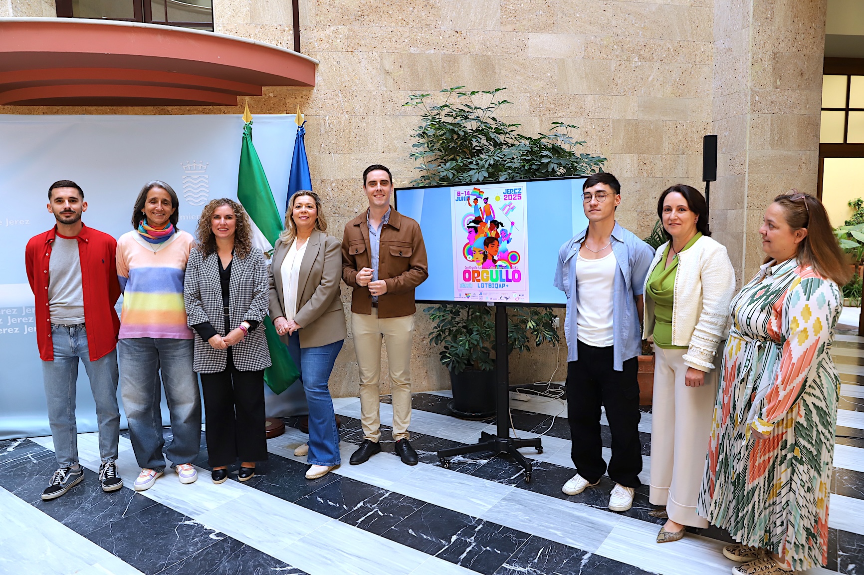 Jerez presenta el cartel y programación del Orgullo 2025