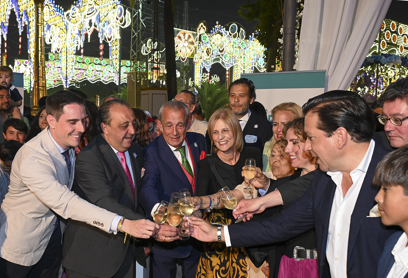 Alcaldesa inaugura el Alumbrado de la Feria del Caballo