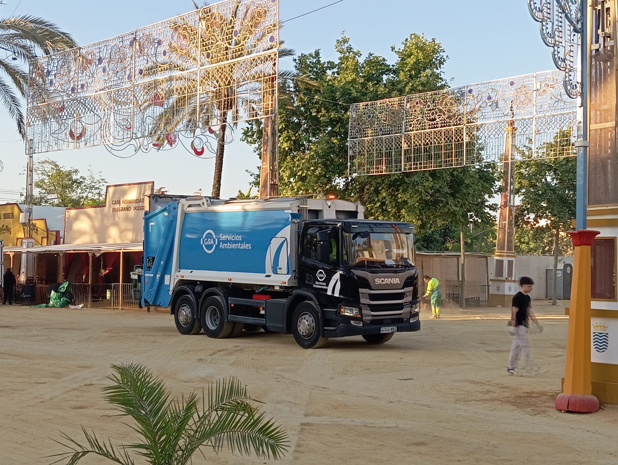 Ha aumentado la recogida selectiva de residuos durante la Feria del Caballo