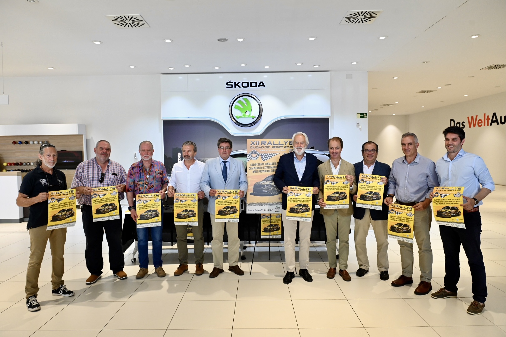 Agustín Muñoz ha presentado una nueva edición del Rally Ciudad de Jerez