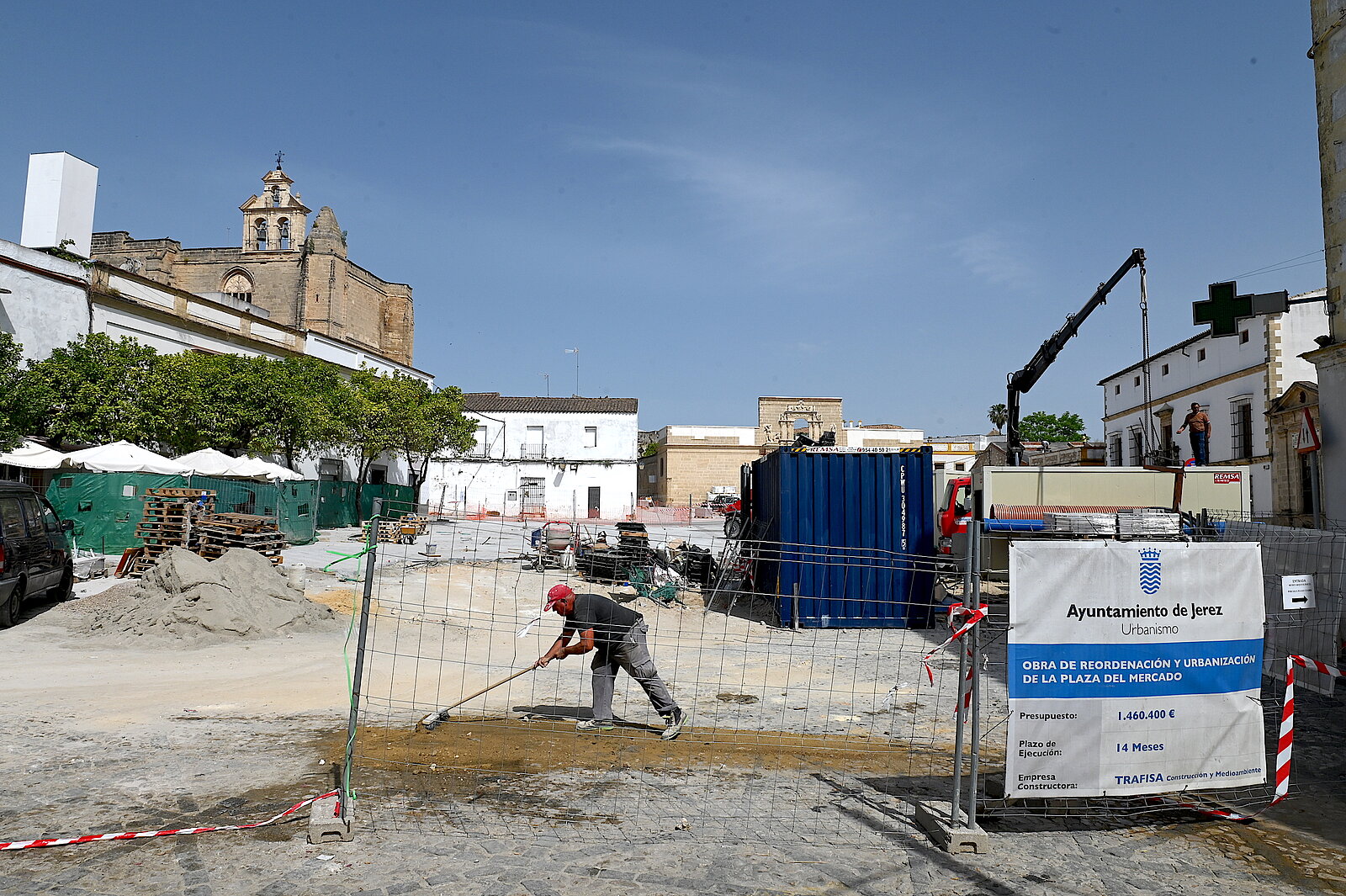 Las obras de la plaza del Mercado se aplazan siete meses
