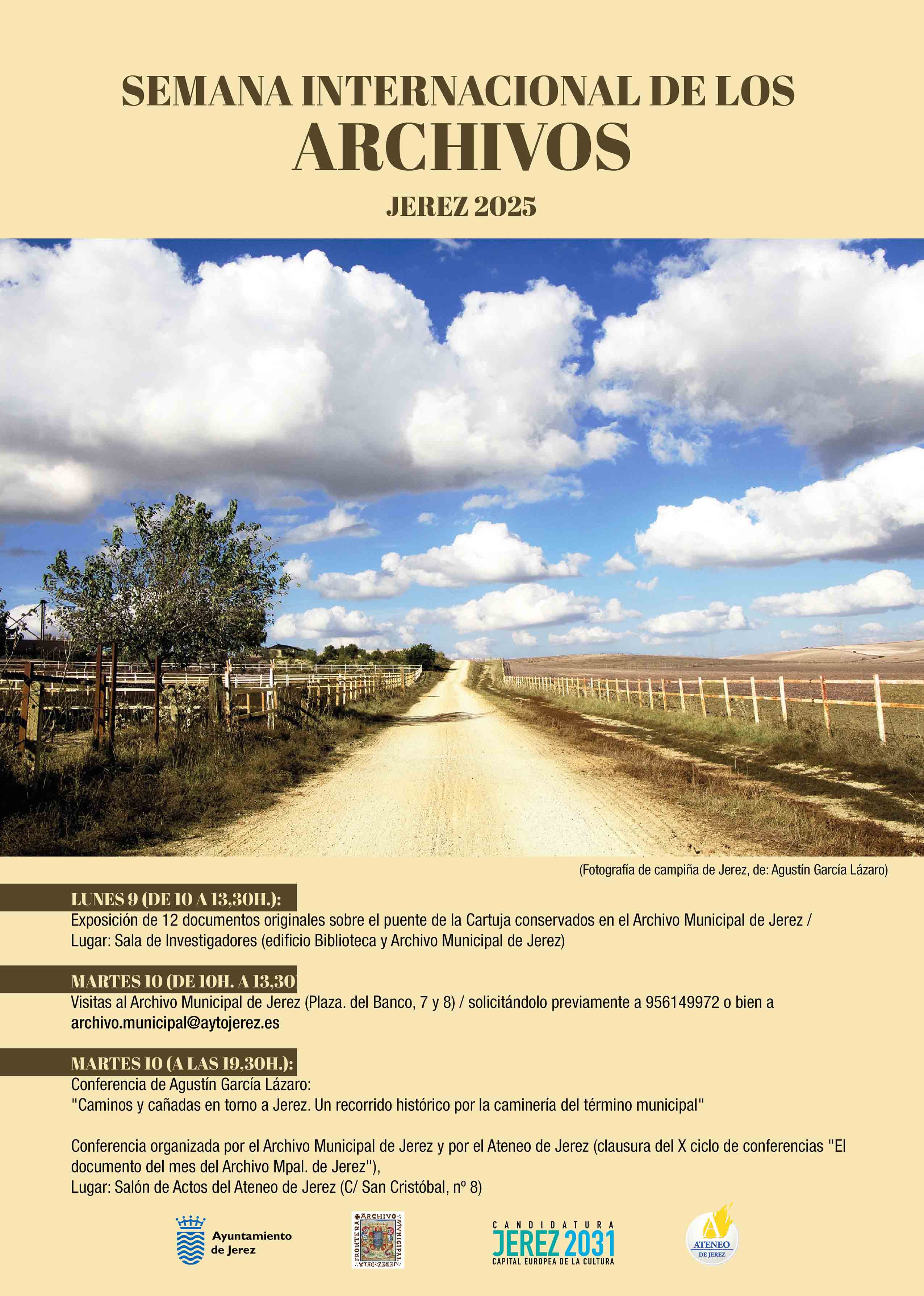 Cartel Semana de los Archivos