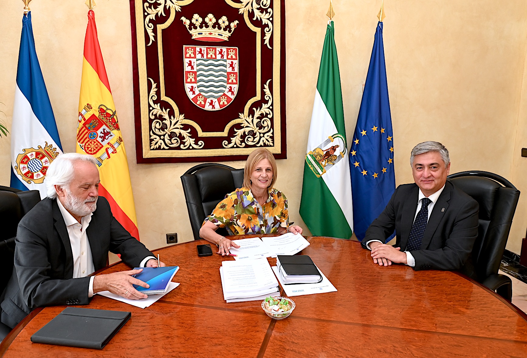 Alcaldesa recibe al nuevo vicepresidente de Cirjesa