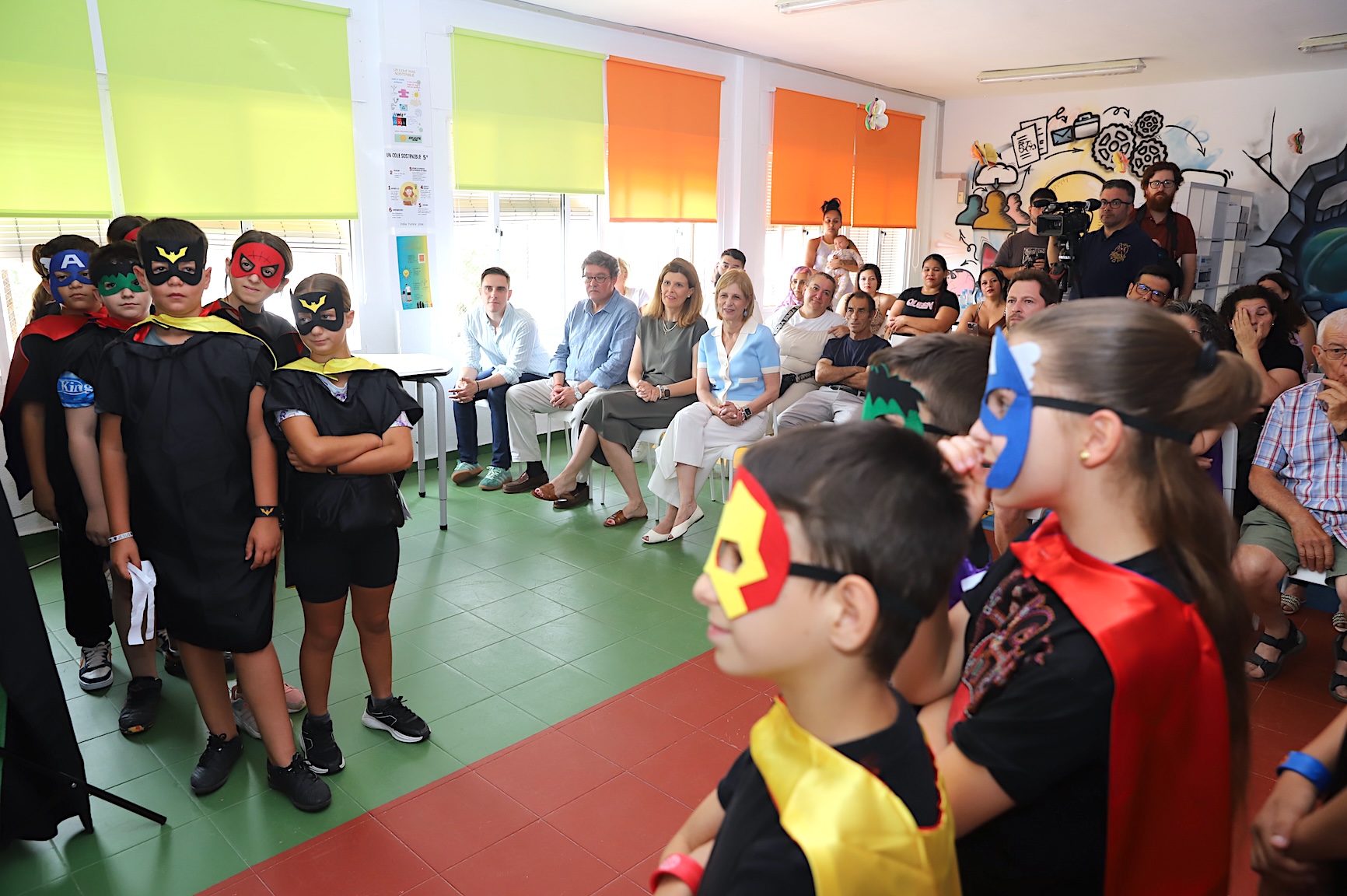 La alcaldesa participa en la presentación del proyecto Ecohéroes