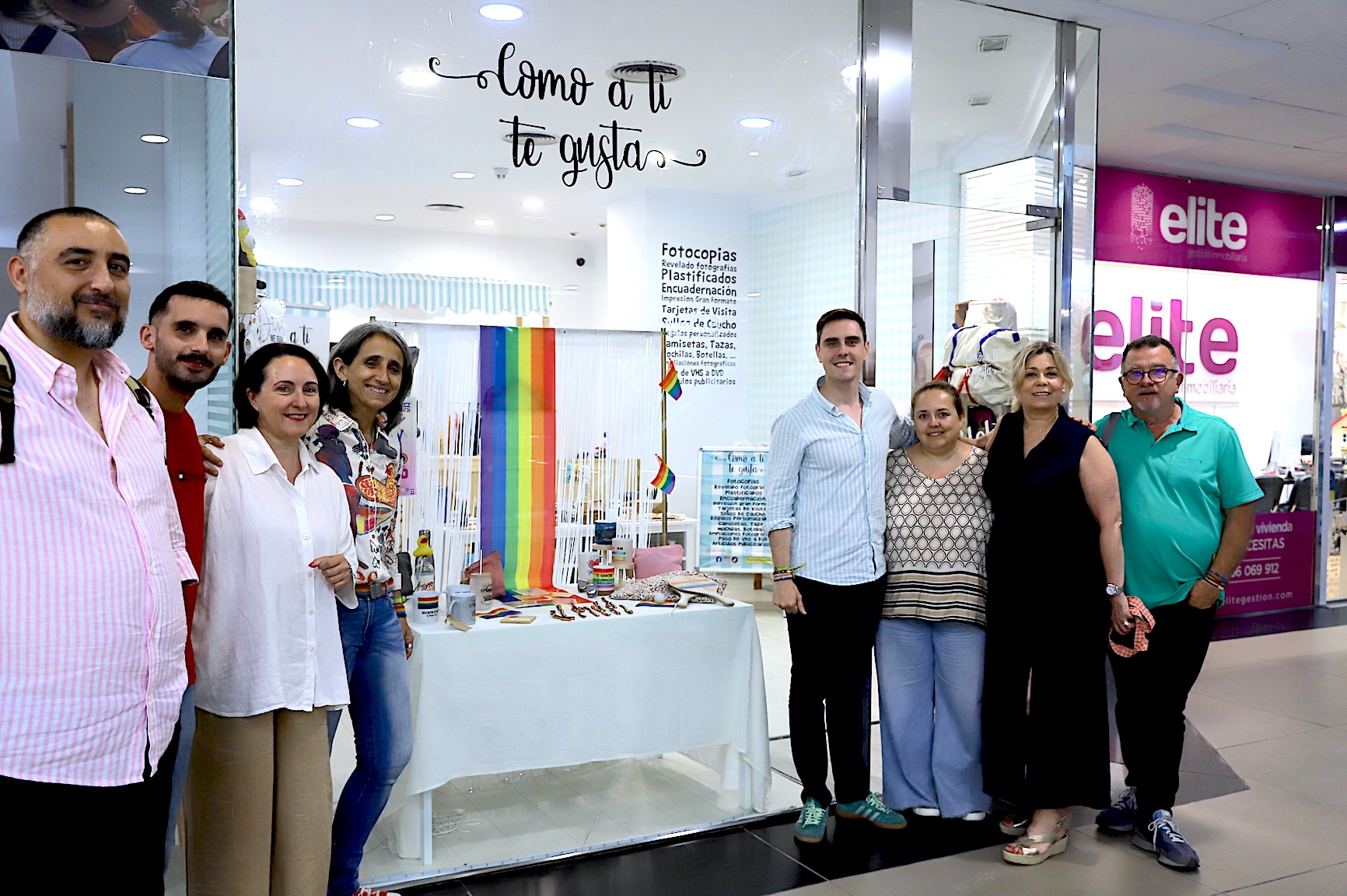 Los comerciantes se han sumado a la celebración del Día del Orgullo