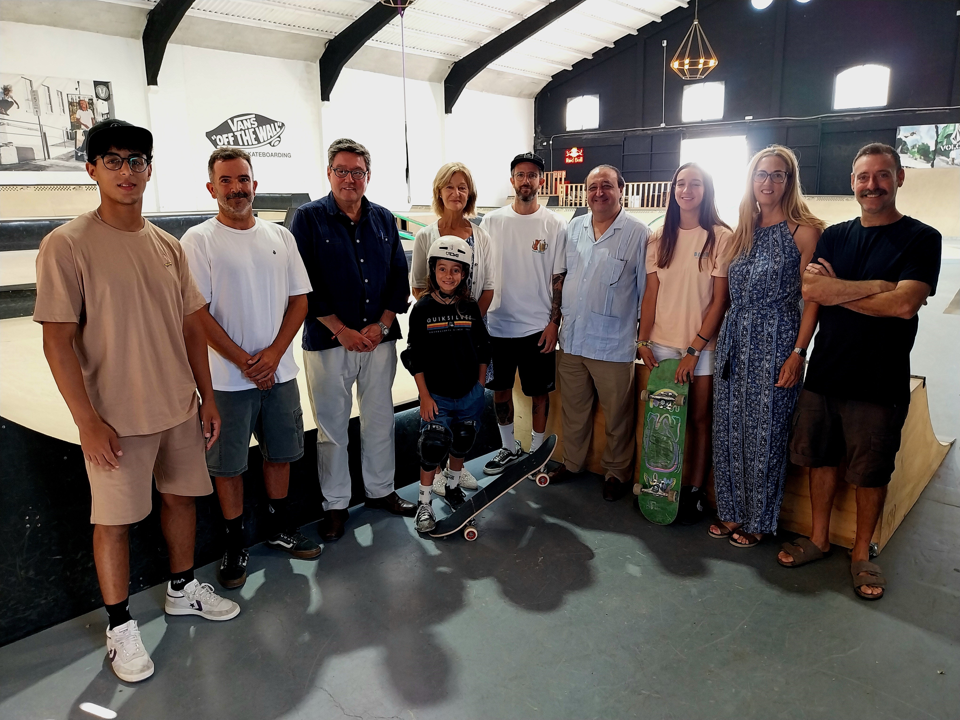 Ayuntamiento y Bodega Skate Center abren líneas de colaboración