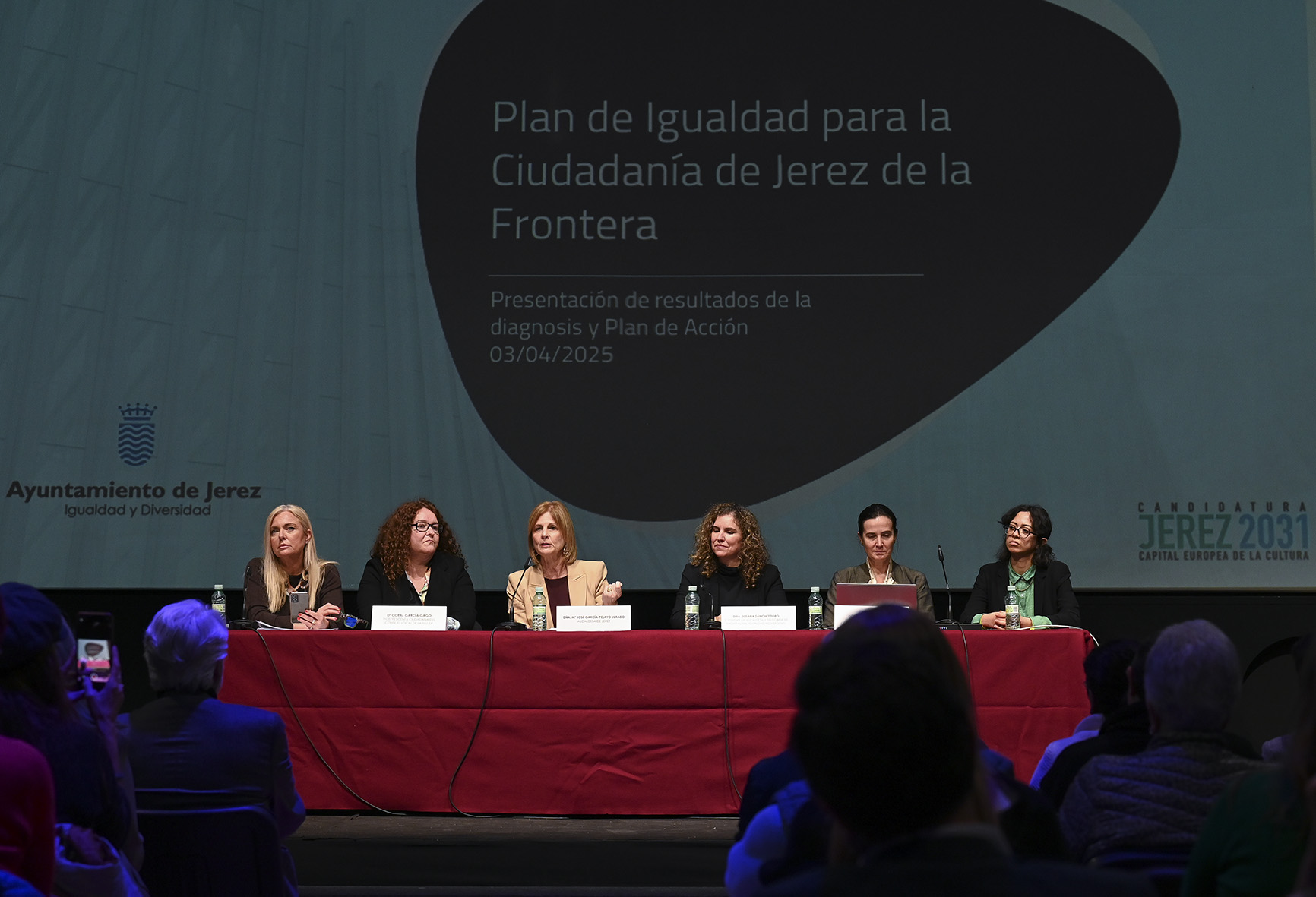 Archivo. La alcaldesa presentó el Plan de Igualdad para la Ciudadanía