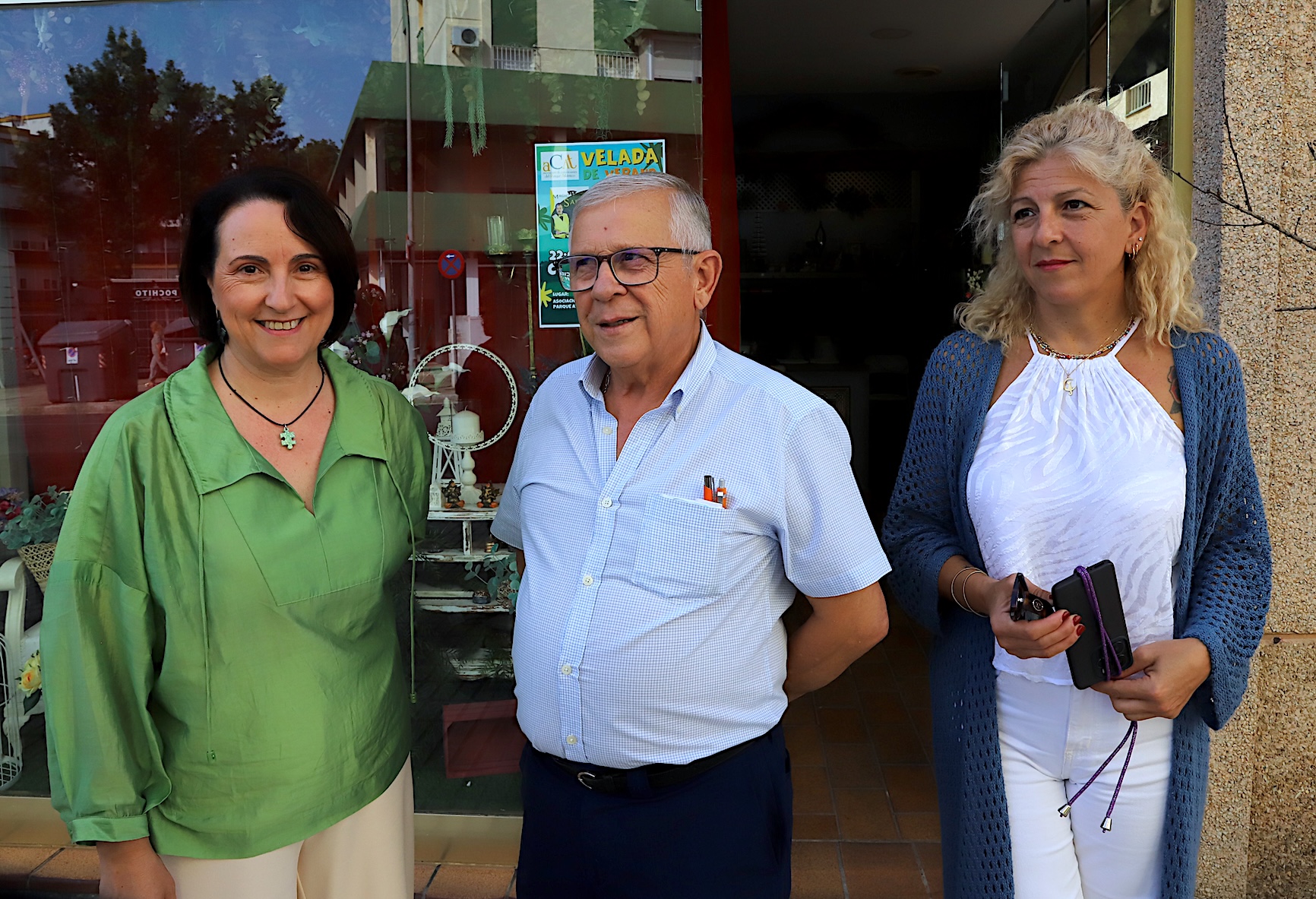 Nela García presenta la Velada que se celebrará en el Parque Atlántico
