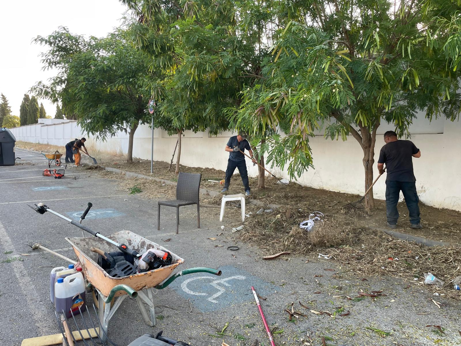 El Ayuntamiento acomete obras de mejora en el Cementerio